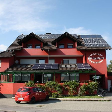Pension Kirchenwirt Niederaichbach Exteriér fotografie